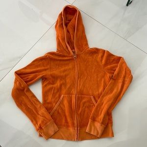 Juicy Couture Orange Hoodie